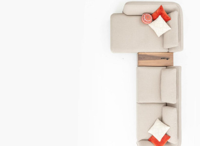 Ecksofa L Form 365x170 Beige Sofa Couch Design Eckcouchen Möbel Stoff